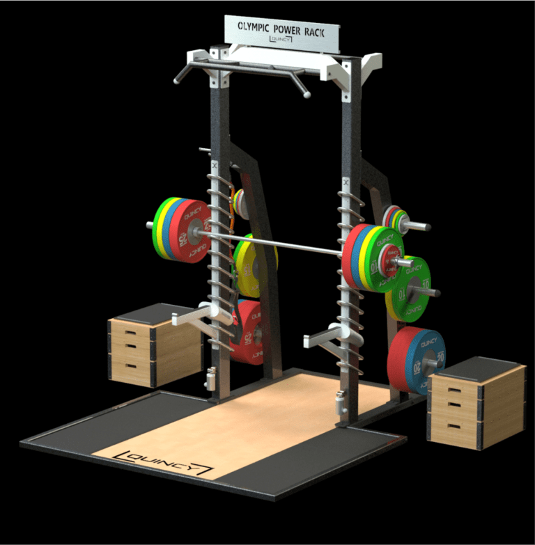 Half Power Rack + Platform Quincy Sport
