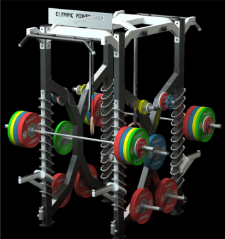 Double Half power rack